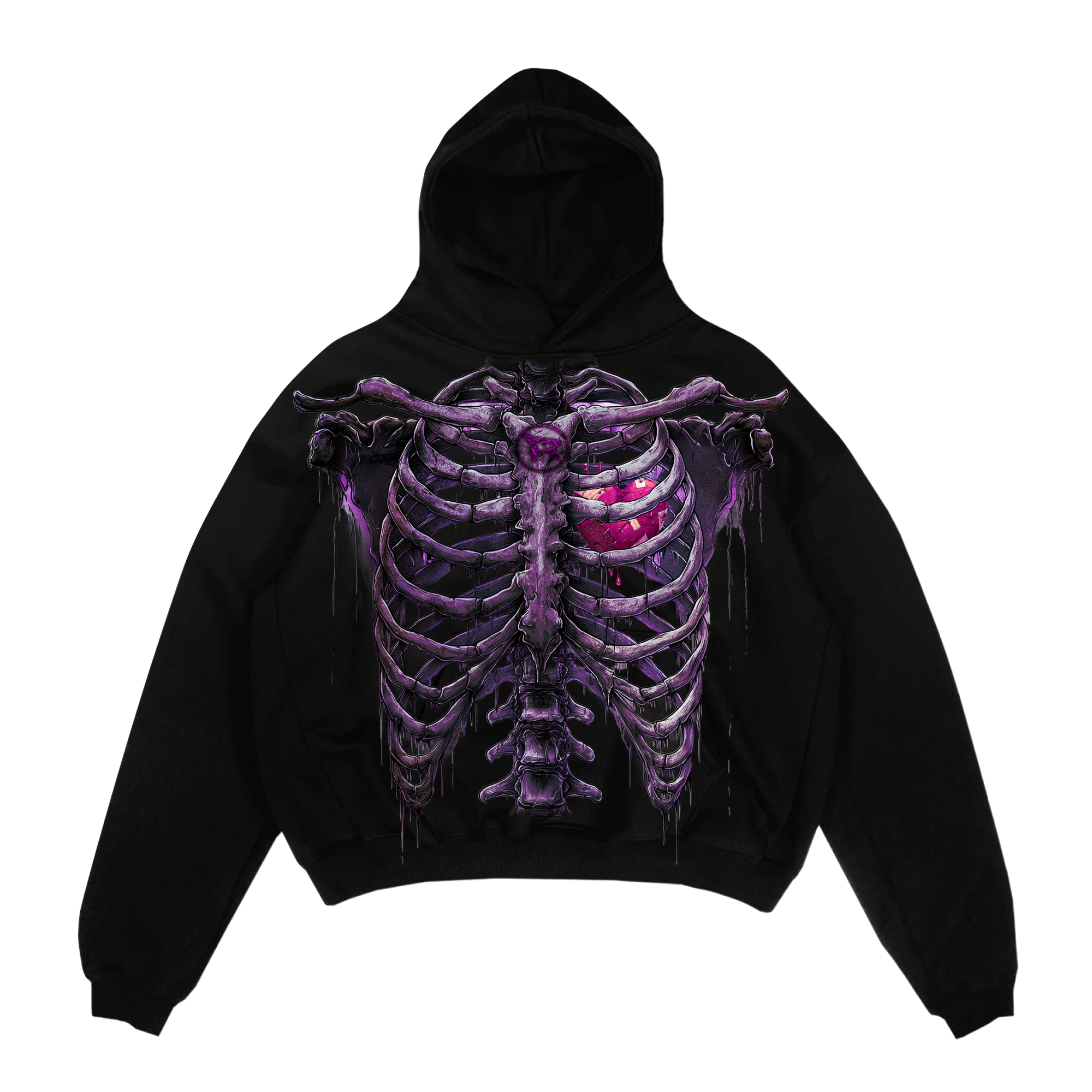 SKELETON RIBS - HOODIE